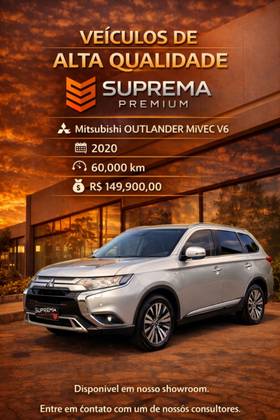 MITSUBISHI OUTLANDER 3.0 MIVEC V6 GASOLINA HPE-S AWD AUTOMÁTICO